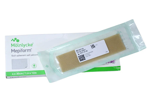 Mepiform – Pansament cu silicon pentru cicatrici – Tratament eficient pentru estomparea cicatricilor